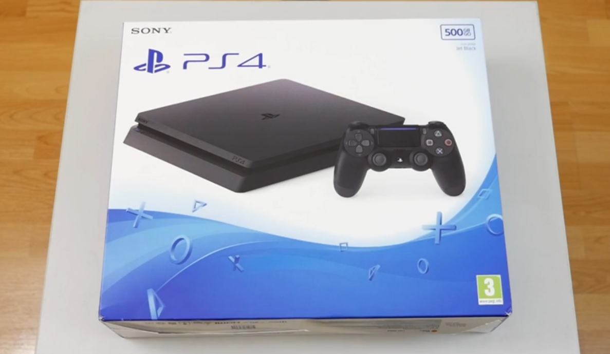 PS4 Slim: Unboxing-Video zeigt Konsole und den neuen Dualshock-Controller