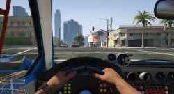 GTA 5 Online Auto Steuer Lenkrad Kreuzung