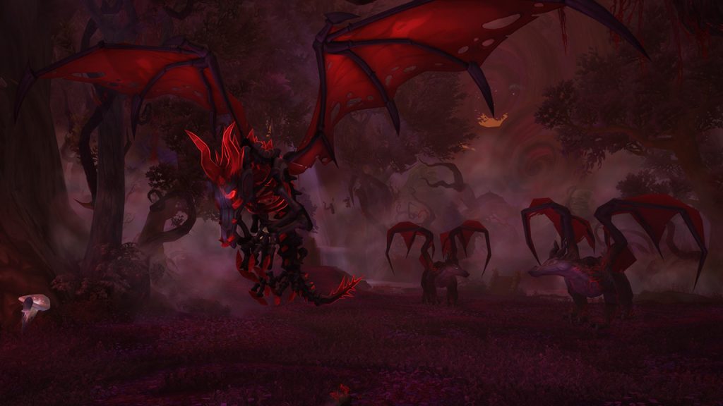 WOW Legion Nightmare Dragons