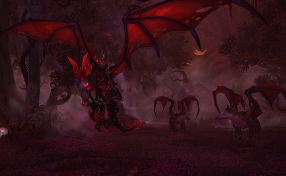 WOW Legion Nightmare Dragons