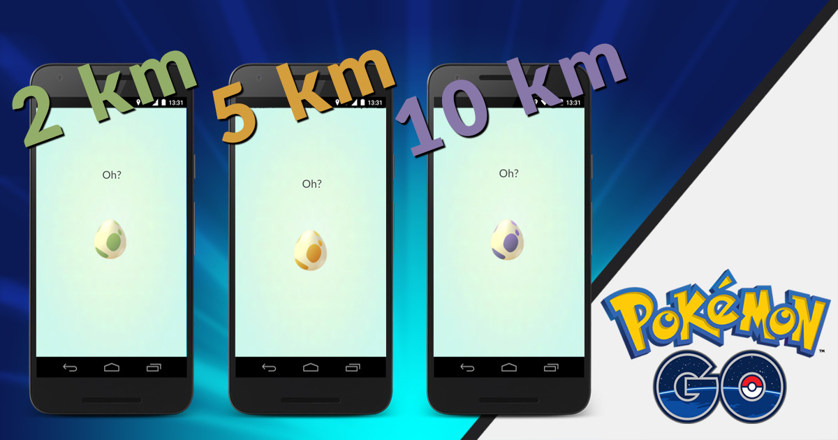 Pokémon GO: Eierliste – Diese Pokémon gibt es für 2 km, 5 km und 10 km
