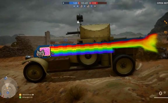 Battlefield 1 Nyan Cat