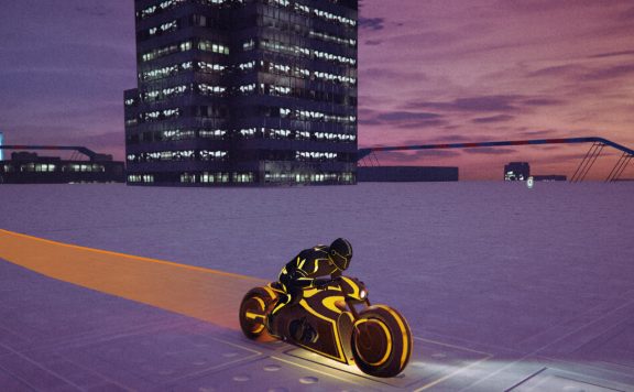 GTA 5 Tron Motorrad Skin