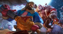 League of Legends Weihnachten Skins Braum Graves