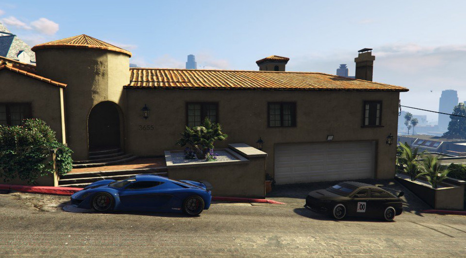 GTA 5 Online Haus zugeparkt