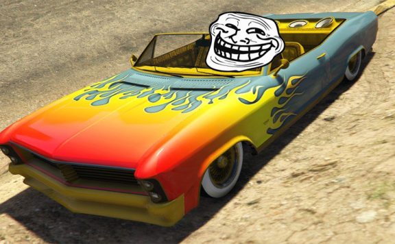 GTA 5 Online Troll-Auto