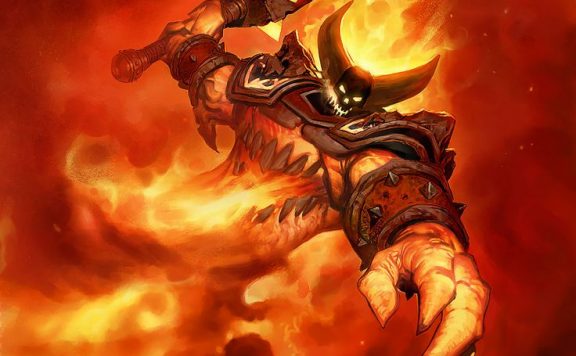 Hearthstone Ragnaros Artwork Header