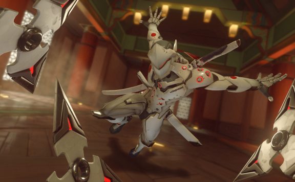 Overwatch Genji Nipon Skin Shuriken