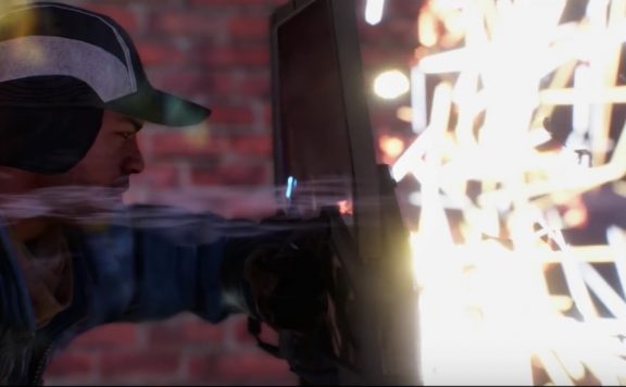 division-agent-schild-funken