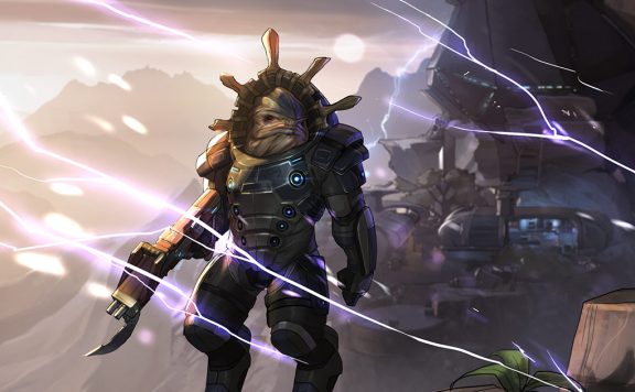 Mass Effect Andromeda Krogan Gladiator Artwork