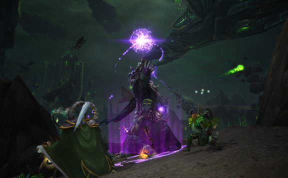 WoW Broken Shore Eredar Mage