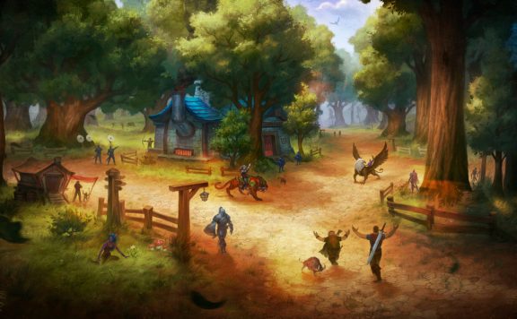 WoW Elwynn Art KAaSTuroveC