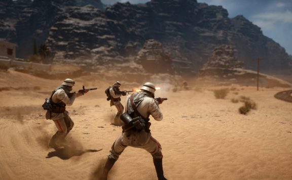 Battlefield 1 Wüste schießen