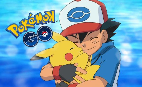 Pokémon Ash Pikachu Freude