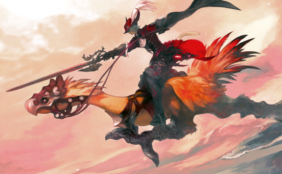 FF14-Chocobo-Rotmagier