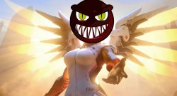 Overwatch Mercy Evilface