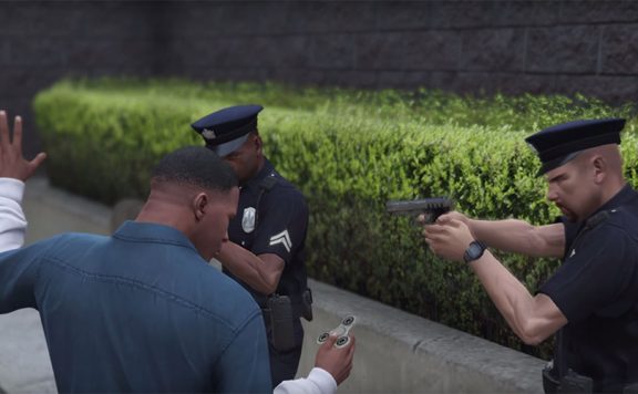 GTA Fidget Spinner Titel