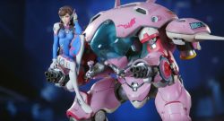 Overwatch Dva statue huge