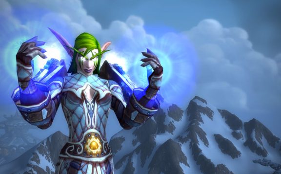 WoW Frost Mage Night elf