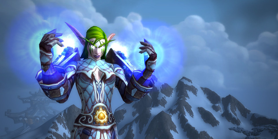 WoW Frost Mage Night elf