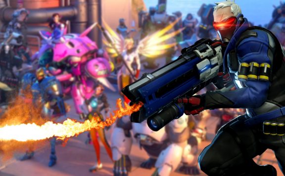 Overwatch Soldier Flamethrower