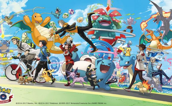 Pokémon GO Jubiläum Titel