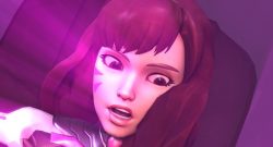 Overwatch Dva shocked