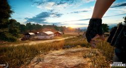 PUBG Titel Häuser Feld