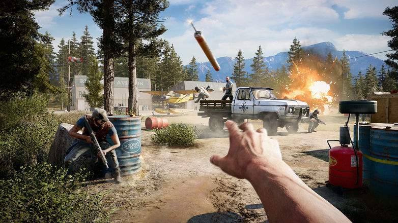 Far Cry 5: Knapp 1,5 Stunden Gameplay – Kämpfe, Fahrzeuge, Boomer