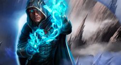 Magic The Gathering Arena Mage Caster blue