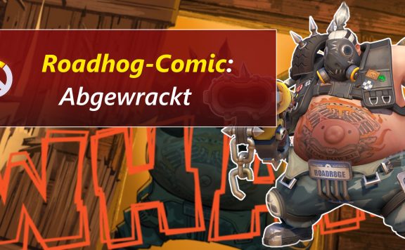 Overwatch Roadhog comic title