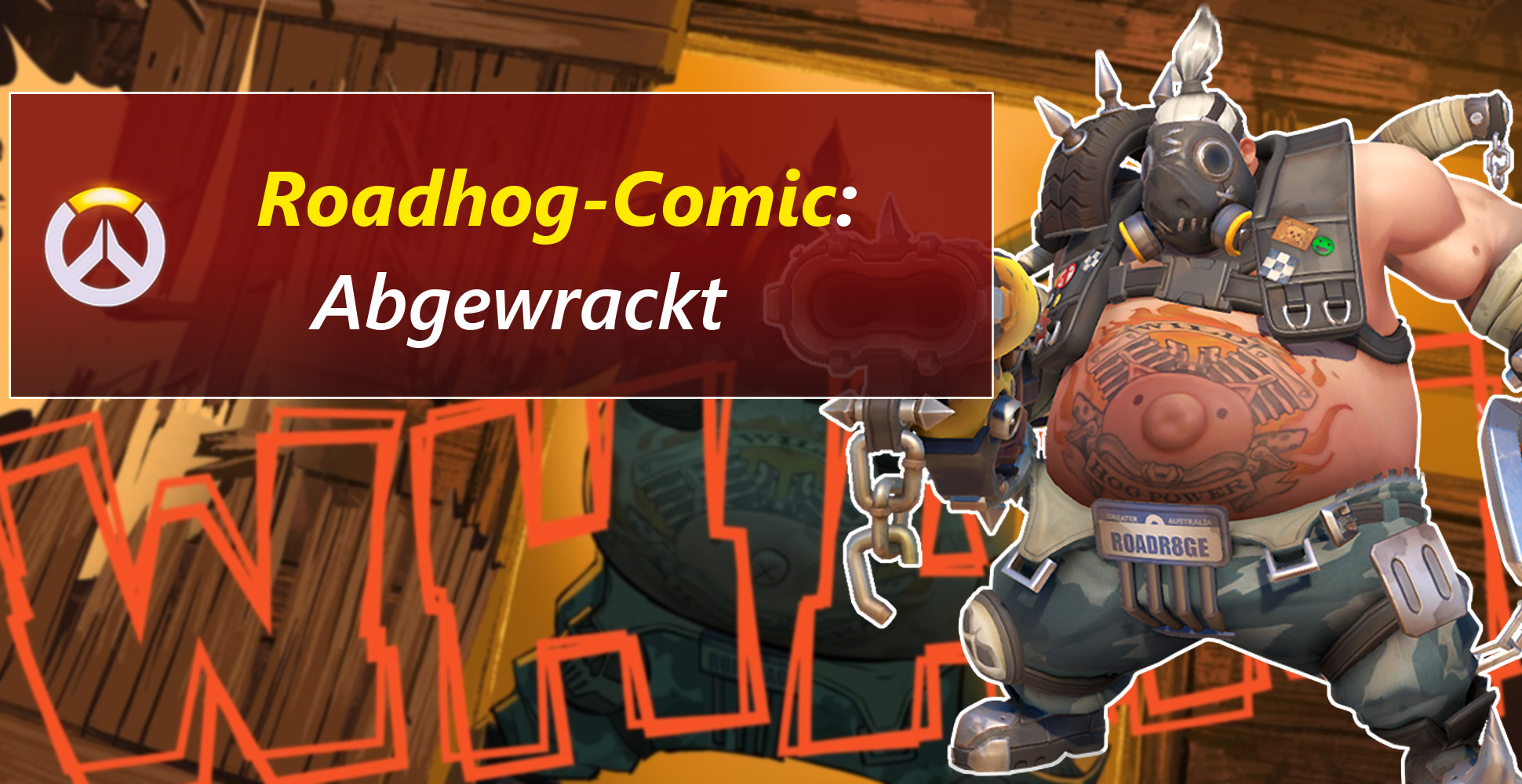 Overwatch: Roadhog hasst die Welt – Neuer Comic zum Dickerchen