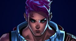 Overwatch Zarya Comic Face