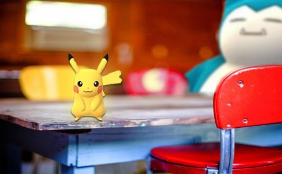 Pokémon GO AR Küchentisch