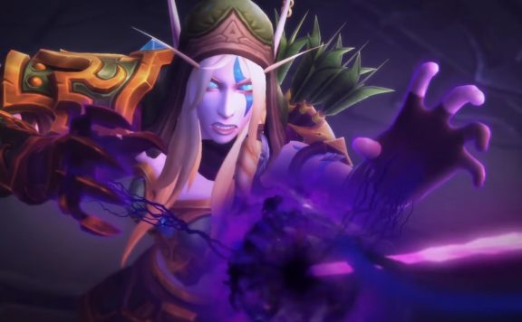 WoW Alleria Drinking the Void