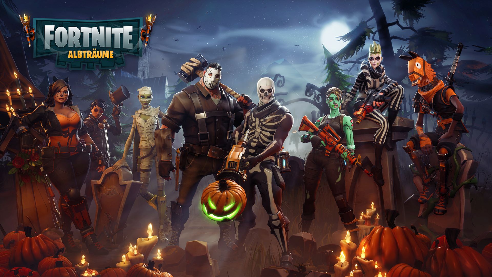 Heute startet Halloween in Fortnite! – mit neuer Map und gruseligen Skins