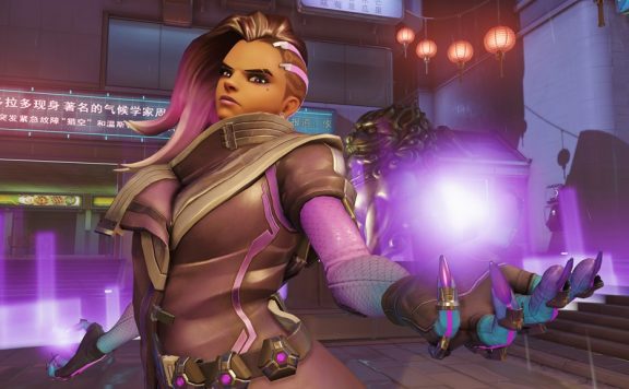 Overwatch Sombra Pose