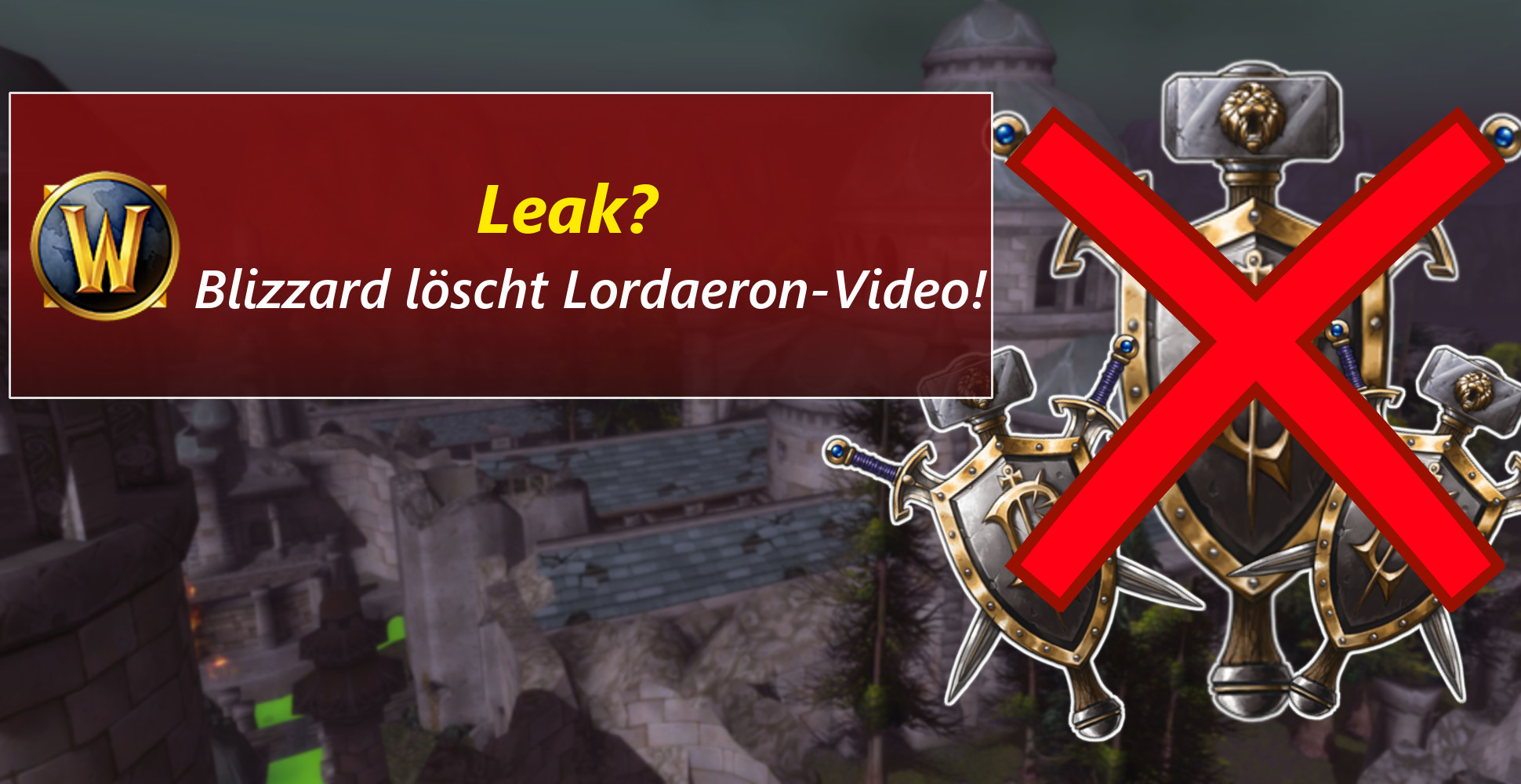 WoW: Lordaeron-Hinweise verdichten sich – Blizzard löscht Video!