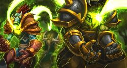 World of Warcraft wow restoration shaman artwork healing wave