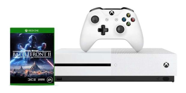 Xbox One S im Bundle mit Battlefront II + 2. Spiel nach Wahl