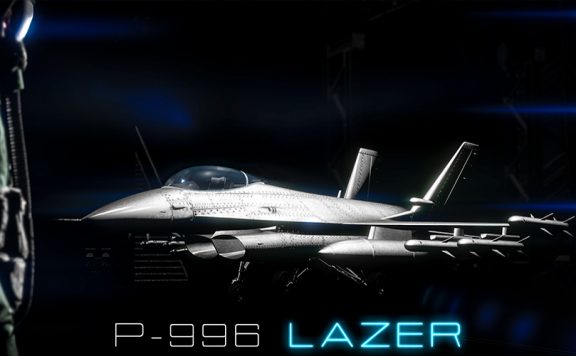 GTA 5 Online P996 Lazer Titel