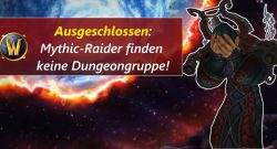 WoW Mythic Plus keine Gruppe title