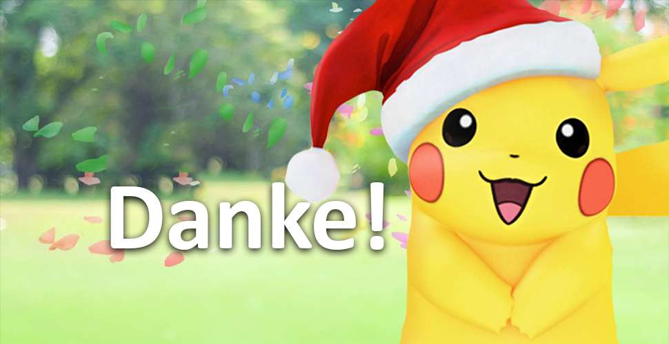Pokémon GO Community-Special: Danke für 2017 – So wird 2018 bei uns