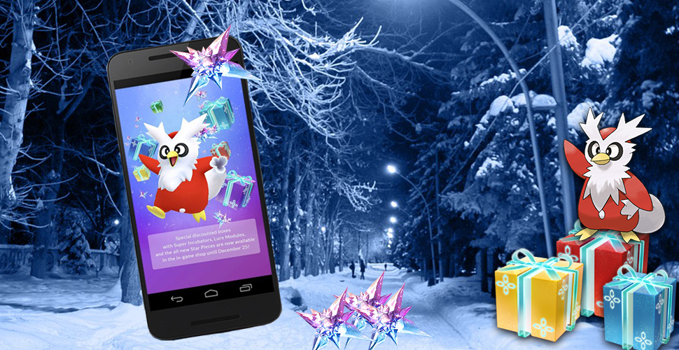 Pokémon GO: Neues Gen-3-Shiny und Weihnachtsboni sind im Spiel