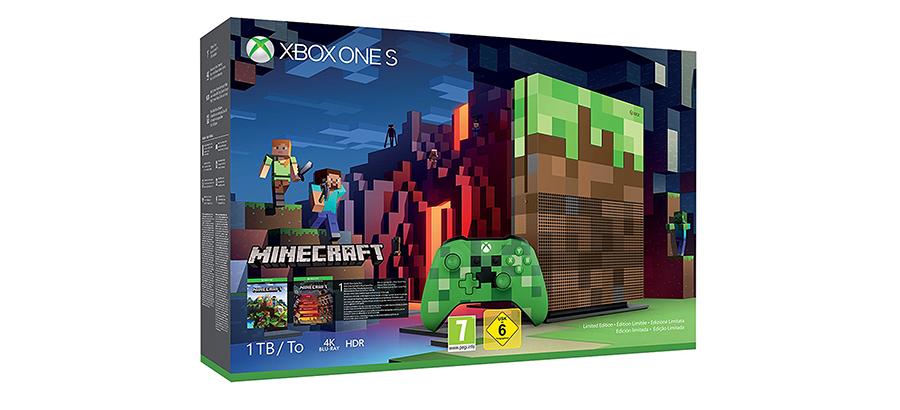 Xbox One S 1 TB in der Minecraft Limited Edition günstig wie nie