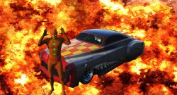 GTA 5 Online Explosion Titel