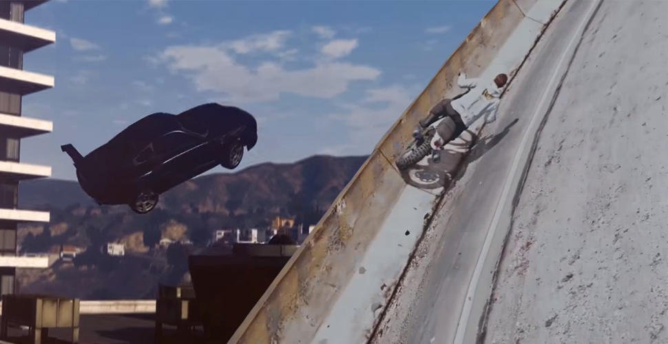 GTA 5 Online-Video zeigt beeindruckende Stunts mit fliegenden Panzern