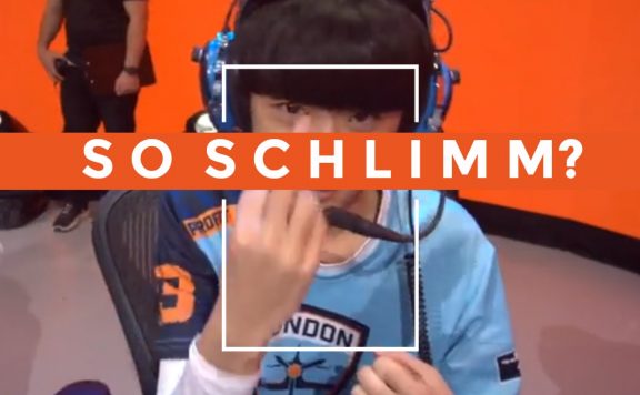 Joon-yeong Profit Park OWL Mittelfinger