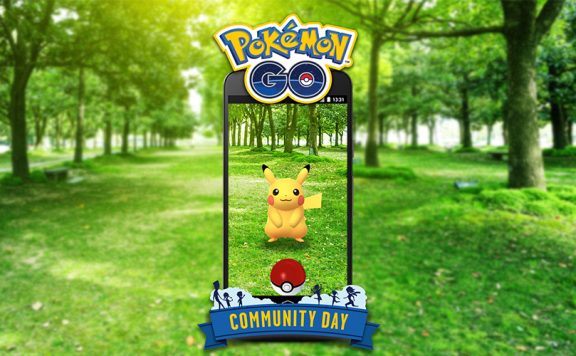 Pokémon GO Com Day Titel
