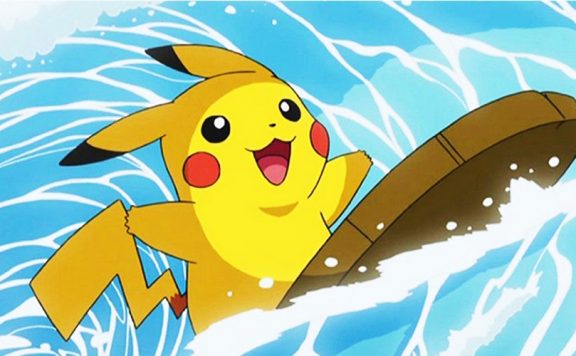 Pokémon GO Pikachu Surfer